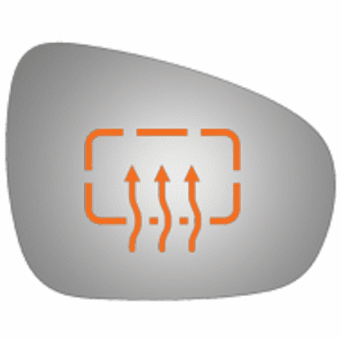 Lexus IS300 2018 Passenger Right Side Mirror Glass Heated