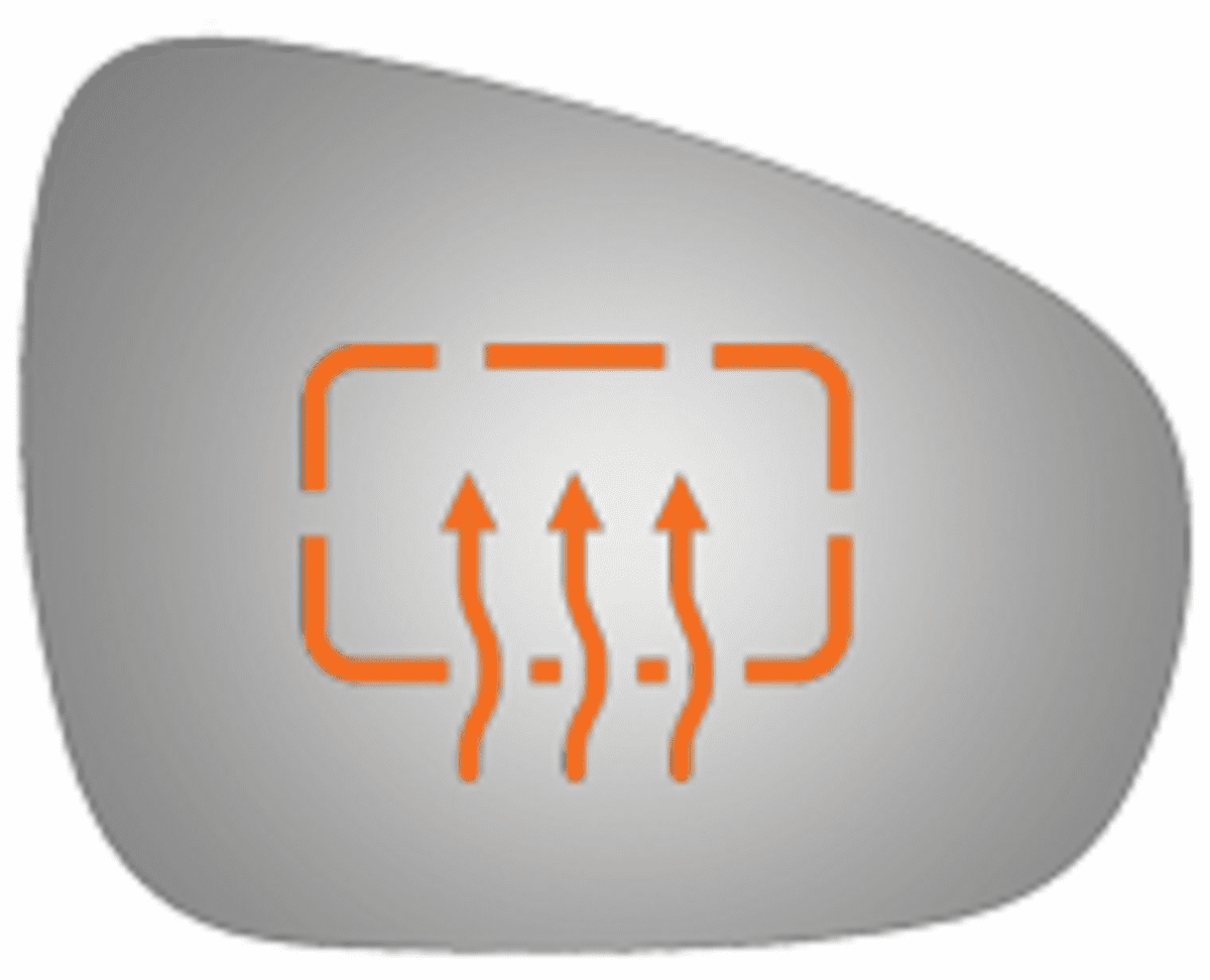 Lexus IS350 2018 Passenger Right Side Mirror Glass Heated