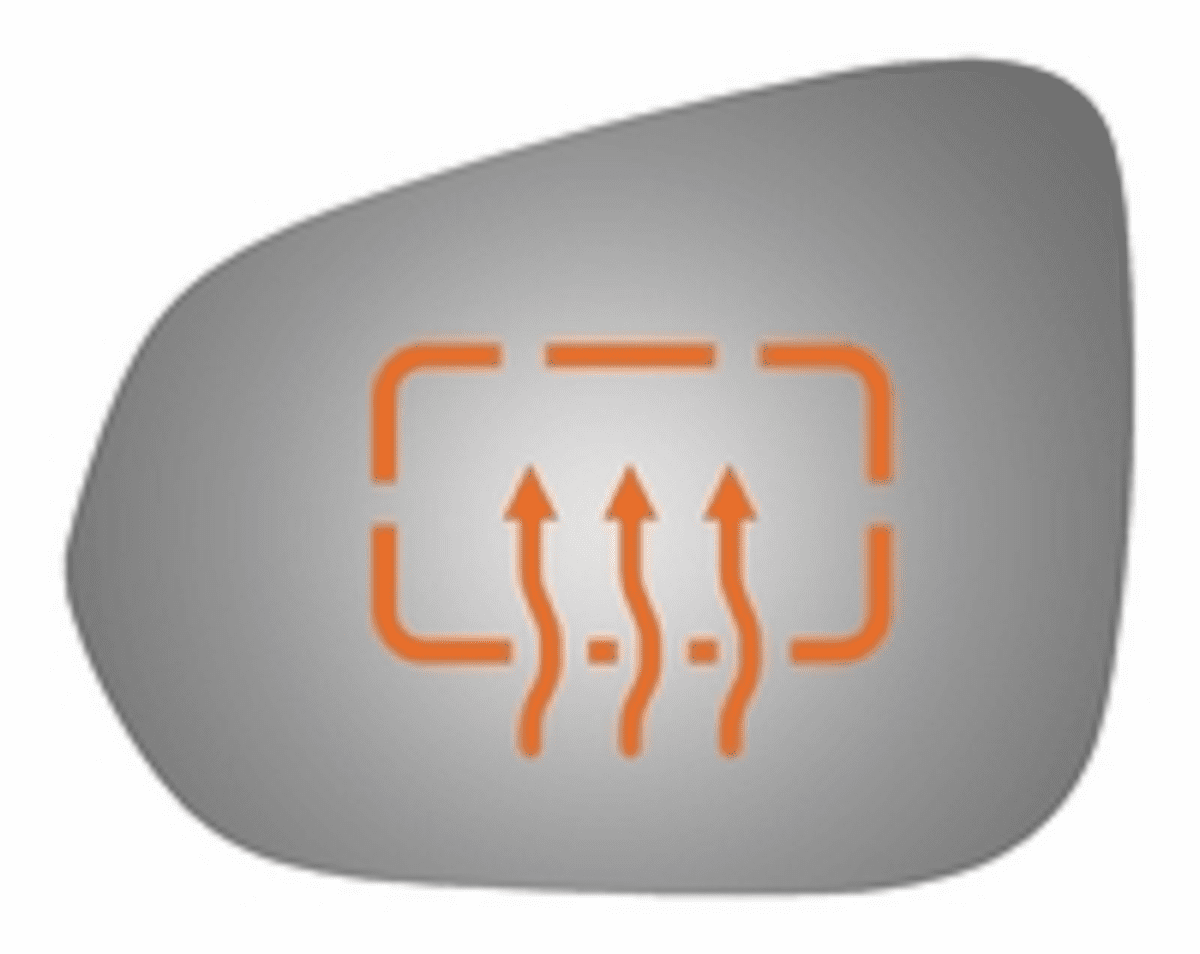 Lexus NX 300H 2015 Driver Side Mirror Glass