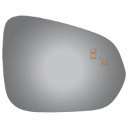 Lexus RX350 2018 Passenger Side Mirror Glass Blind Spot/Cross path