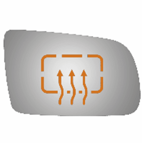 Lincoln 2016 MKT Passenger Right Side Mirror Glass Heated