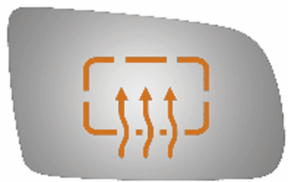 Lincoln 2016 MKT Passenger Right Side Mirror Glass Heated