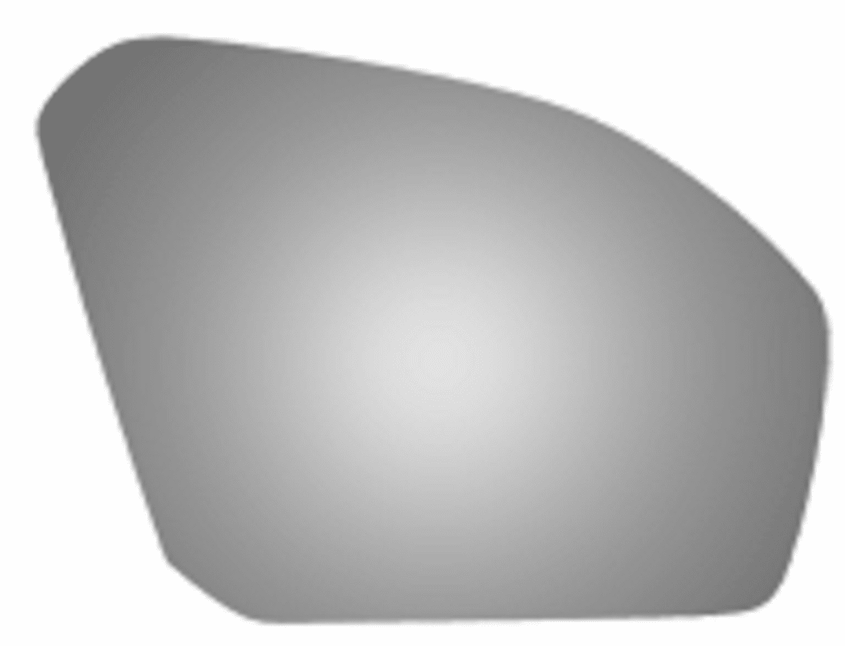 Lincoln 2017 Continental Passenger Right Side Mirror Glass