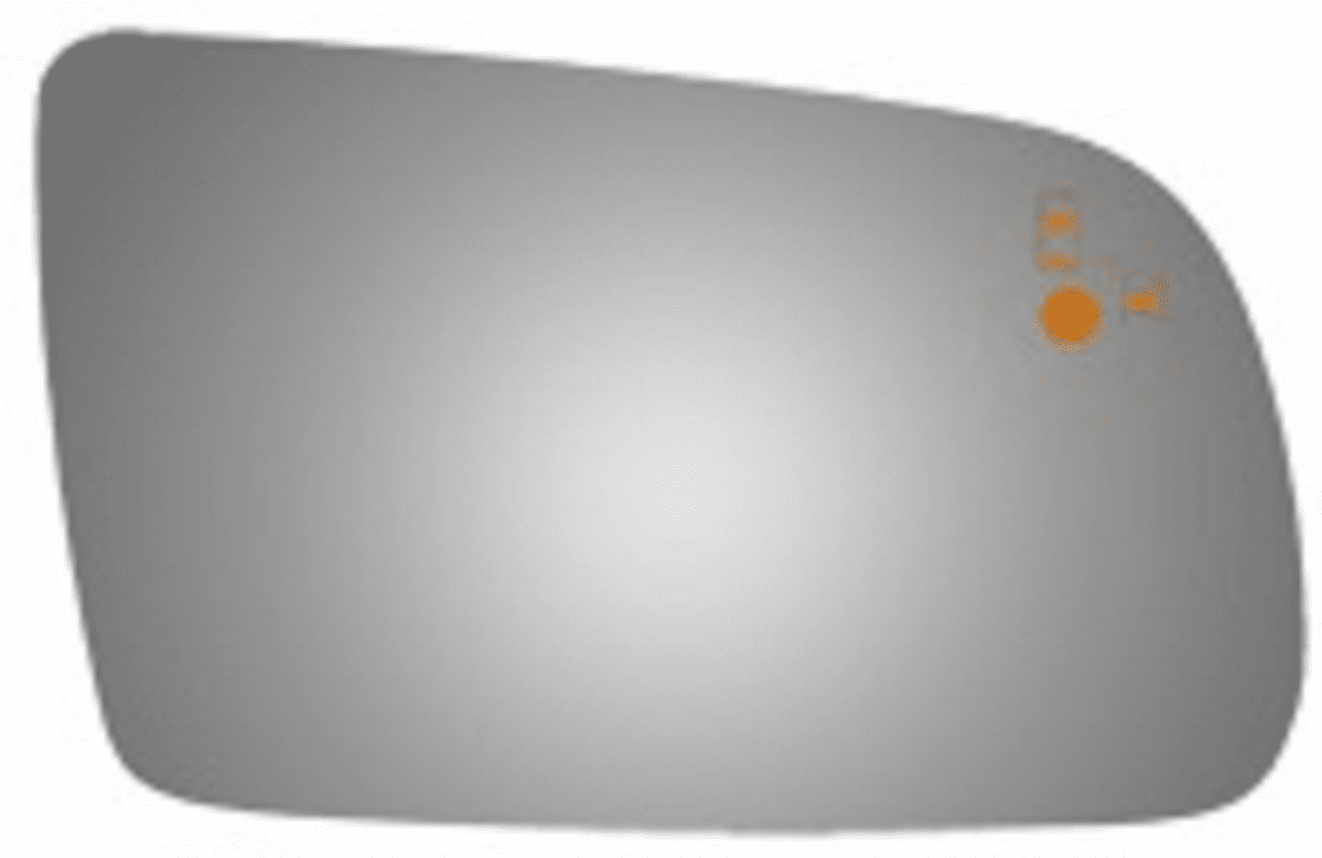 Lincoln 2018 MKT Passenger Side Mirror Glass Blind Spot/Cross Path