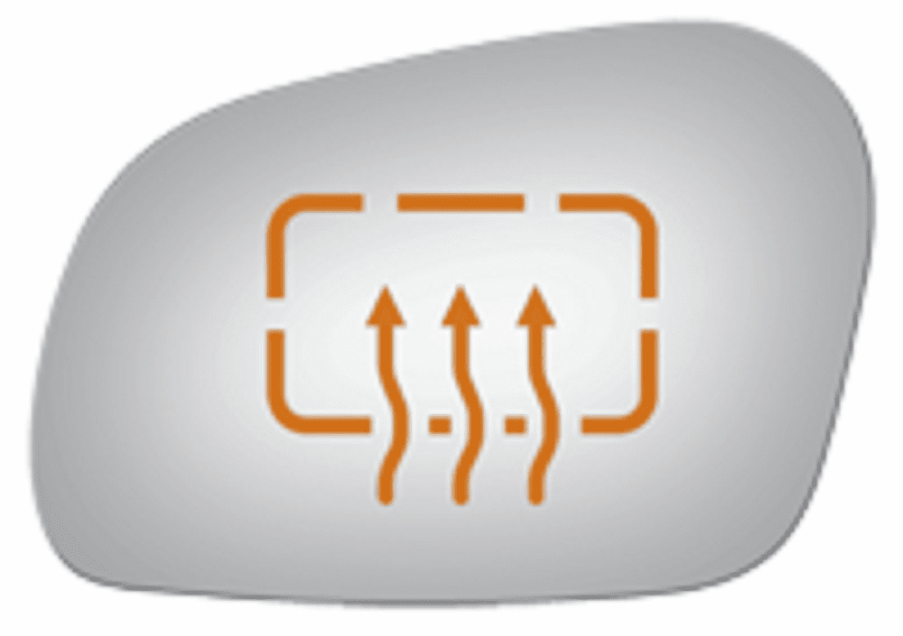 Lincoln Continental 1996 Driver Side Mirror Glass 