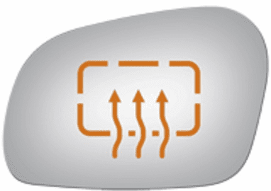 Lincoln Continental 2001 Driver Left side Mirror Glass Heated