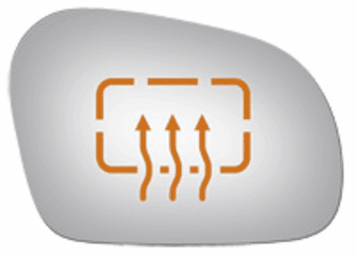 Lincoln Continental 2001 Passenger Side Mirror Glass Heated