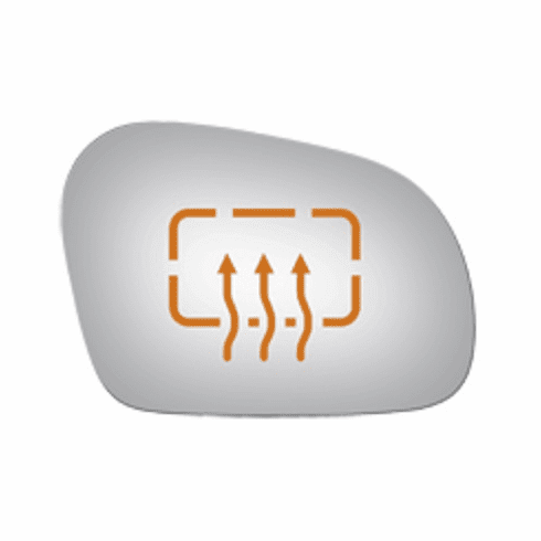 Lincoln Continental 2002 Passenger Side Mirror Glass Heated