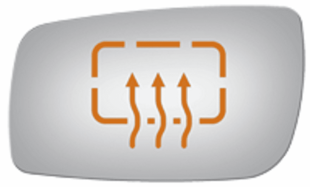 Lincoln LS 2002 Driver Side Mirror Glass Heated