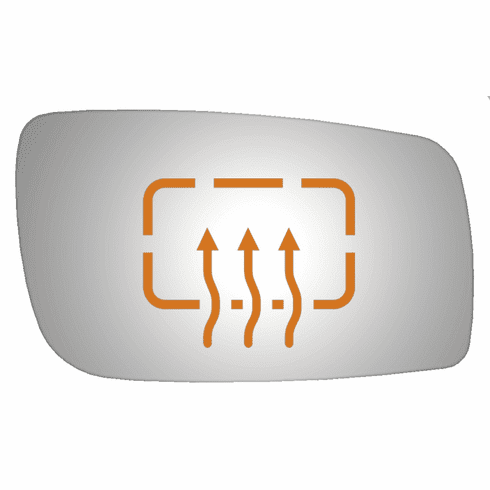 Lincoln LS 2002 Passenger Side Mirror Glass Heated