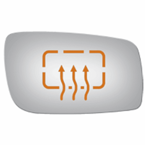 Lincoln LS 2002 Passenger Side Mirror Glass Heated