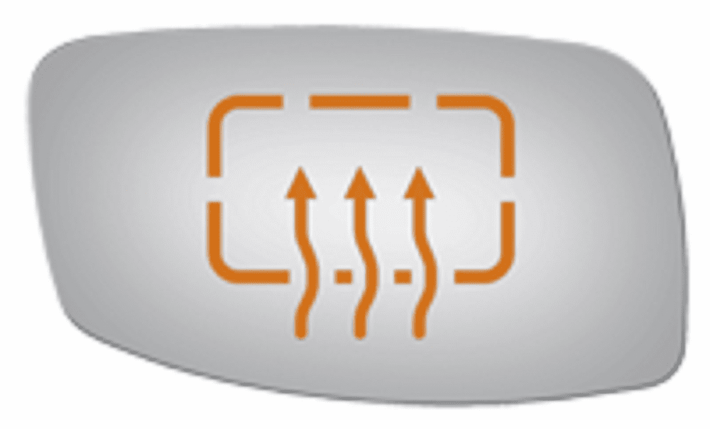 Lincoln LS 2004 Passenger Side Mirror Glass Heated