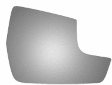 Lincoln MKC 2015 Passenger Right Side Mirror Glass