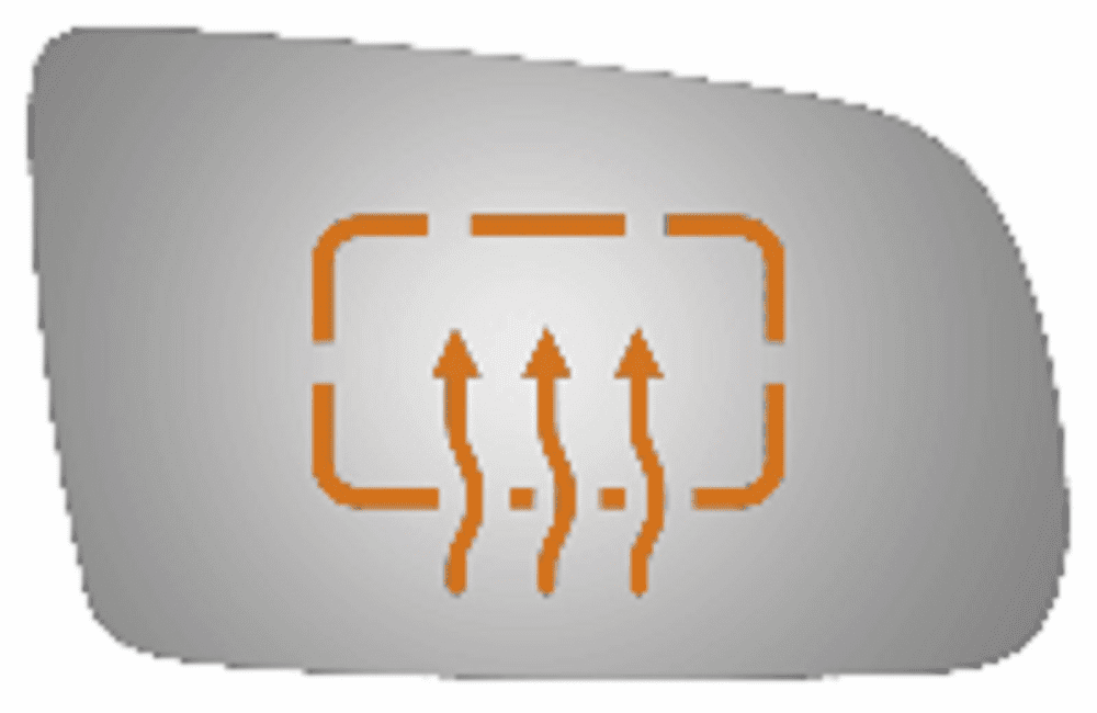 Lincoln MKT 2012 Passenger Side Mirror Glass Heated