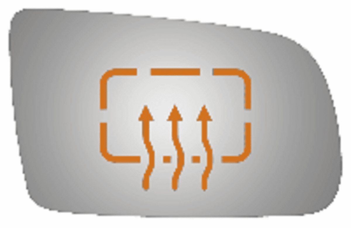 Lincoln MKT 2015 Passenger Side Mirror Glass Heated