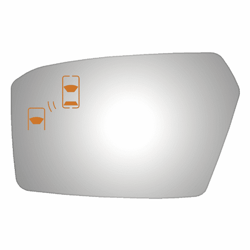 Lincoln Mkz 2010 Driver Side Mirror Glass Blind Spot