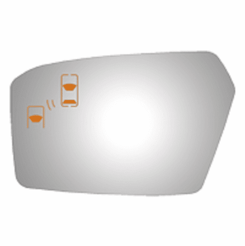 Lincoln Mkz 2012 Driver Side Mirror Glass Blind Spot