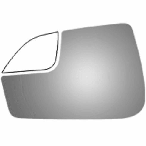 Lincoln MKZ 2016 Driver Left Side Mirror Glass