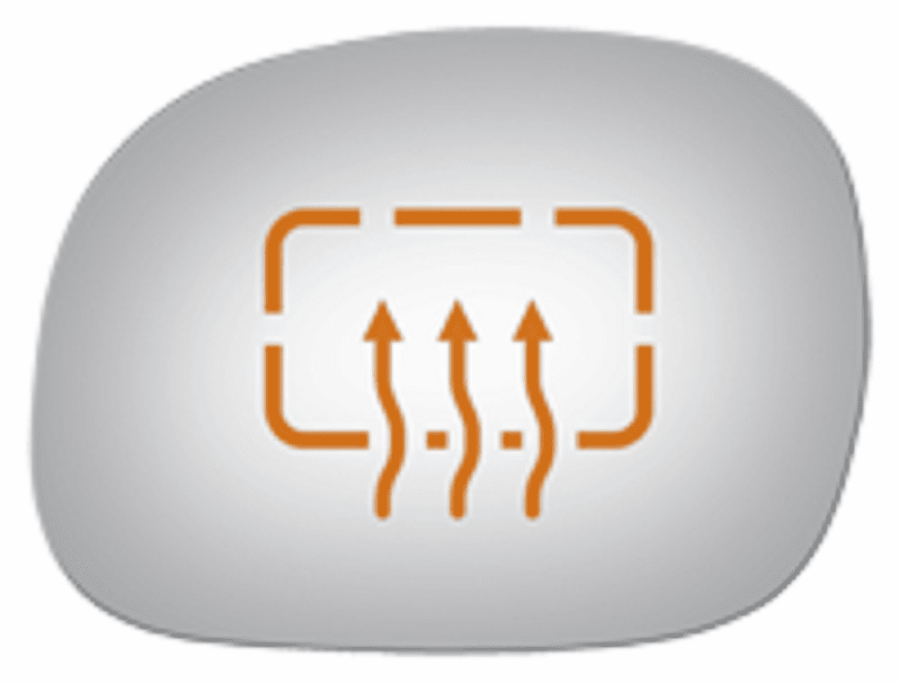 Lincoln Navigator 2001 2002  Driver Side Heated Mirror Glass Clip-On