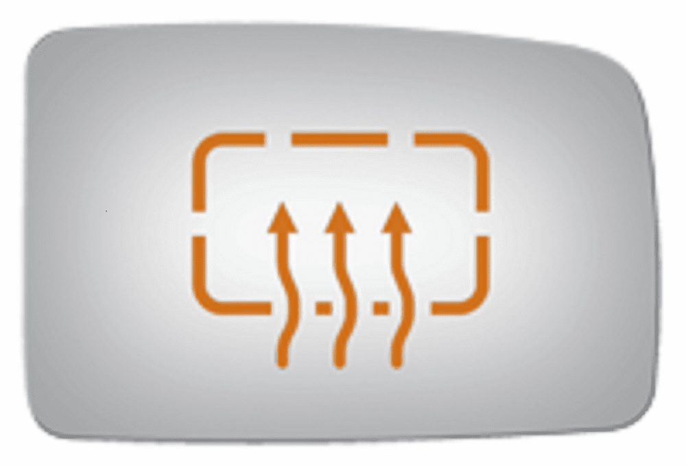 Lincoln Navigator 2003 2004 Passenger Side Heated Mirror Glass