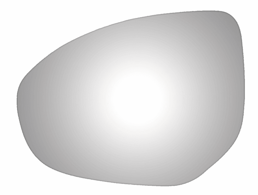 Mazda 3 2010 2011 2012 Driver Side Mirror Glass