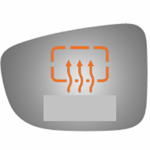  Mazda 3 2018 Driver Left Side Mirror Glass Heated