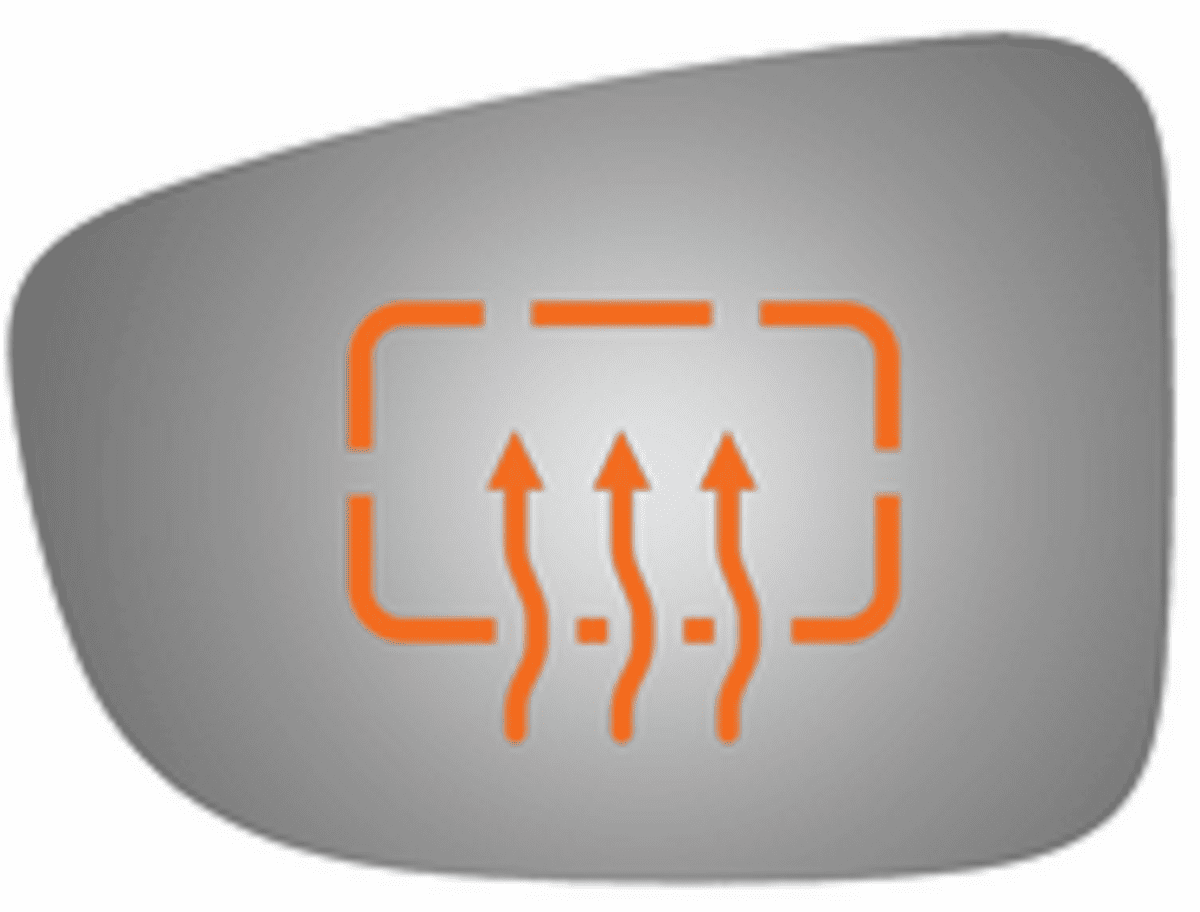  Mazda 3 2018 Driver Left Side Mirror Glass Heated