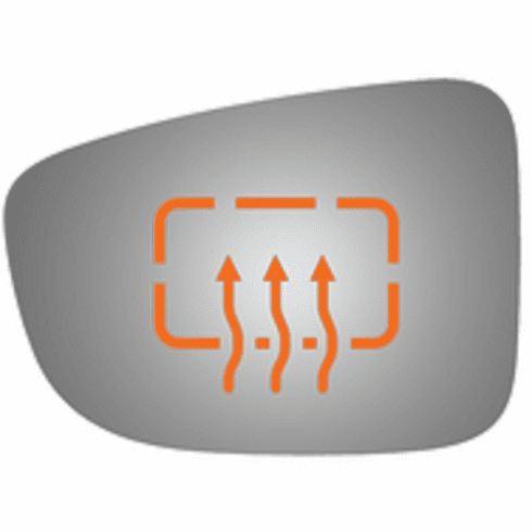  Mazda 3 2018 Driver Left Side Mirror Glass Heated