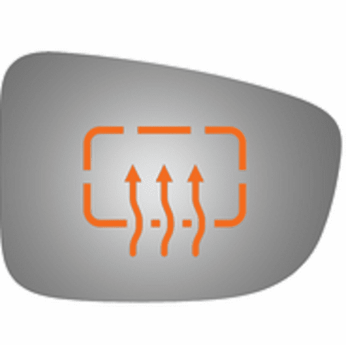 Mazda 3 2018 Passenger Right Side Mirror Glass Heated