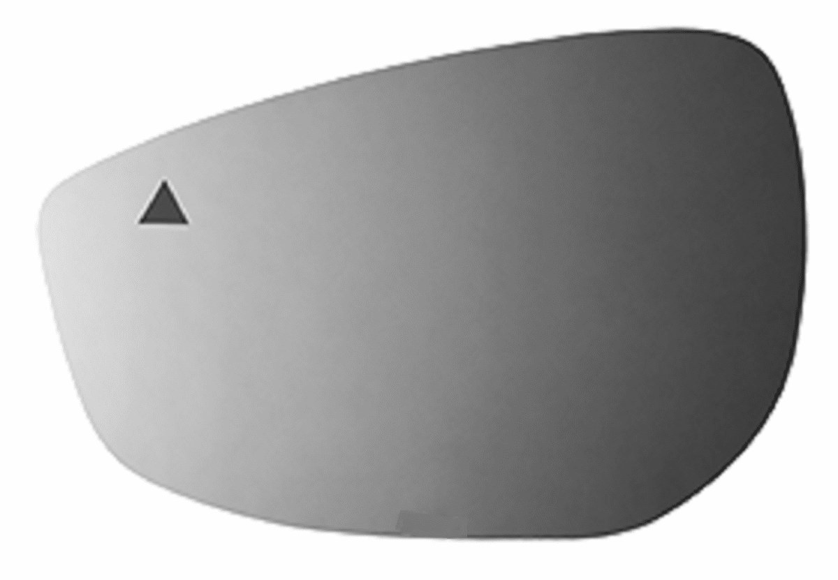 Mazda 3 2019 2020 2021 2022 2023 Left Driver Side Mirror Glass with Blind Spot Icon