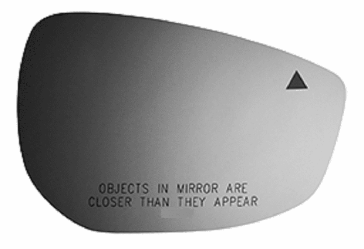 Mazda 3 2019 2020 2021 2022 2023 Right Passenger Side Mirror Glass Blind Spot Icon