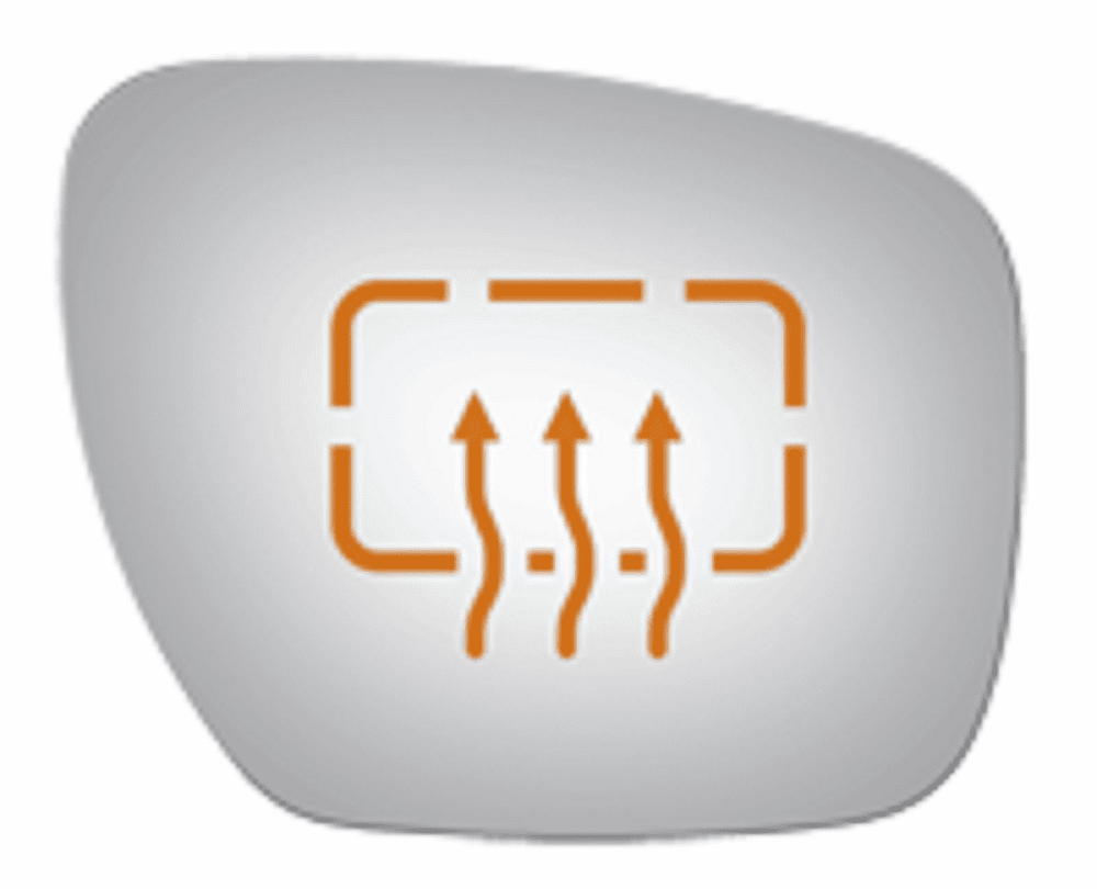 Mazda 5  2010 2011 2012 2013 2014  Passenger Side Mirror Glass Heated