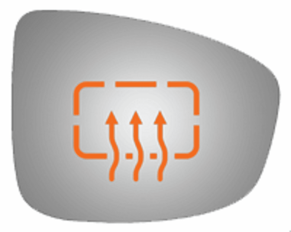 Mazda CX-5 2013-2015 Passenger Side Mirror Glass