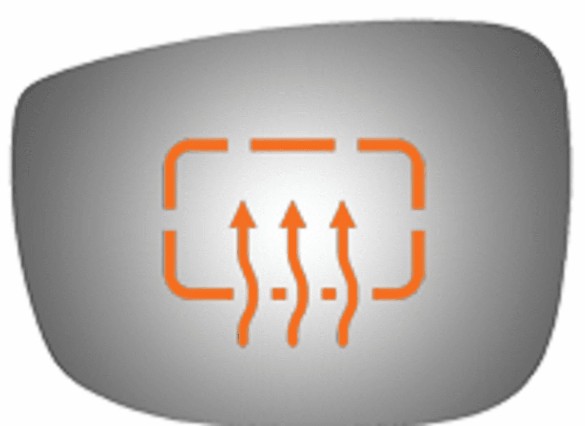 Mazda CX-5 2017 Driver Left Side Mirror Glass Heated