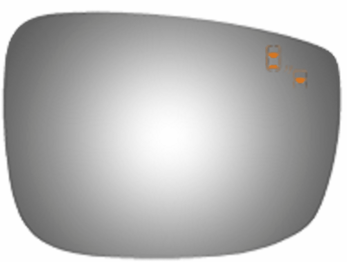 Mazda CX-5 2018 Passenger Right Side Mirror Glass Door Blind Spot Icon