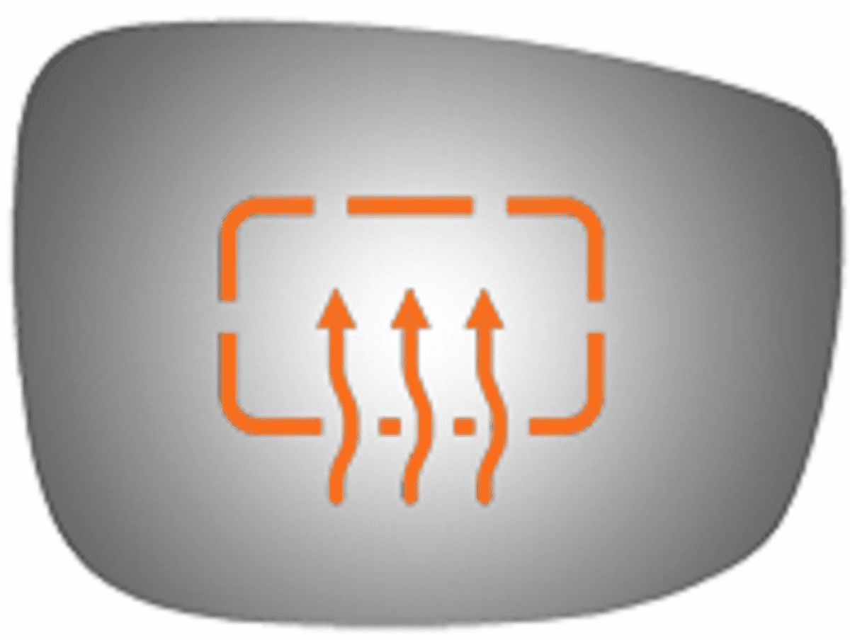 Mazda CX-5 2018 Passenger Right Side Mirror Glass Heated