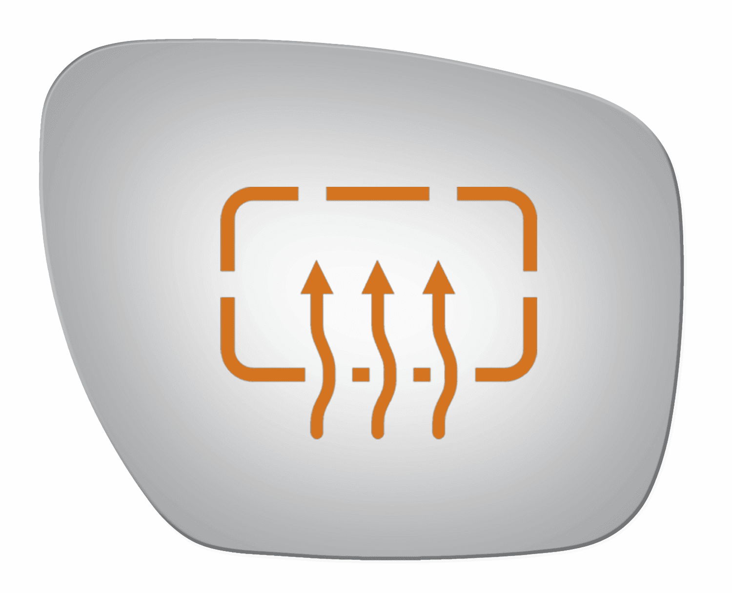 Mazda CX-9 2007 2008 2009 Passenger Side Heated Mirror Glass