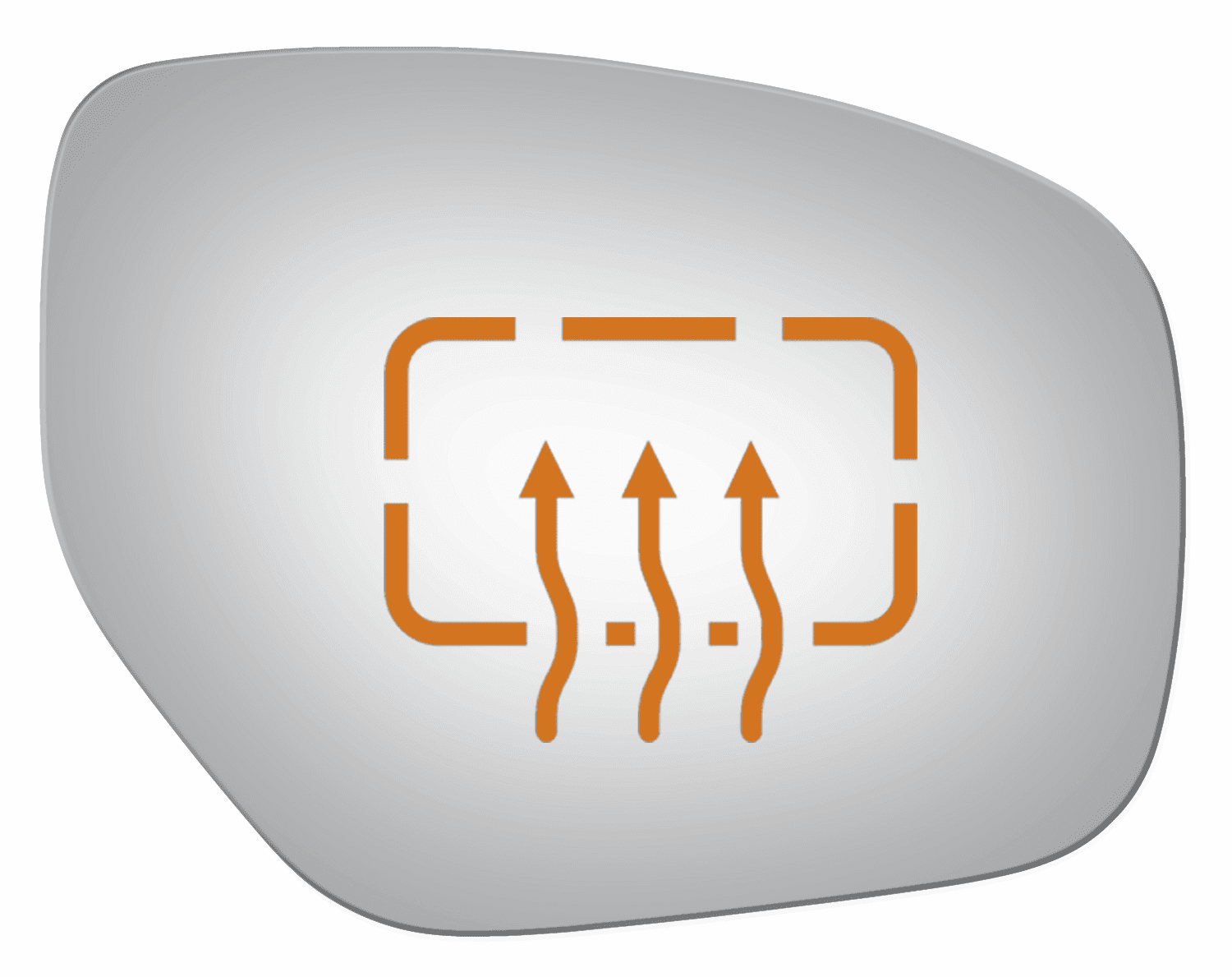 Mazda CX-9 2010 2011 2012 Passenger Side Heated Mirror Glass