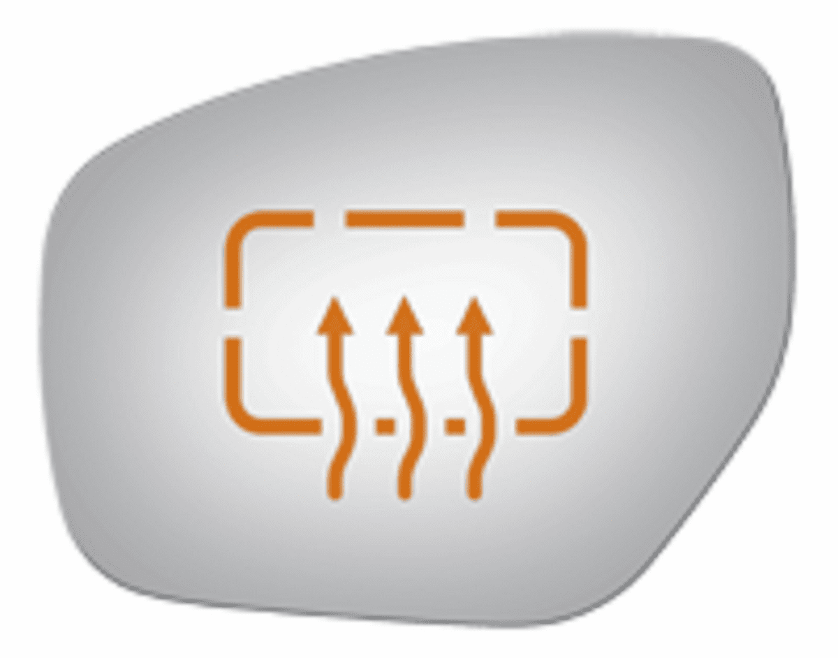 Mazda CX-9 2015 Driver Side Mirror Heated