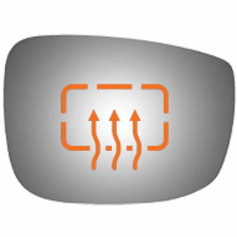 Mazda CX-9 2017 Passenger Right Side Mirror Glass Heated