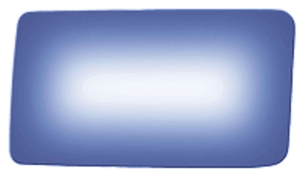 Mercedes Benz 190D 1987 Driver Side Mirror Glass