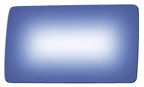 Mercedes Benz 190E 1990 Driver Side Mirror Glass