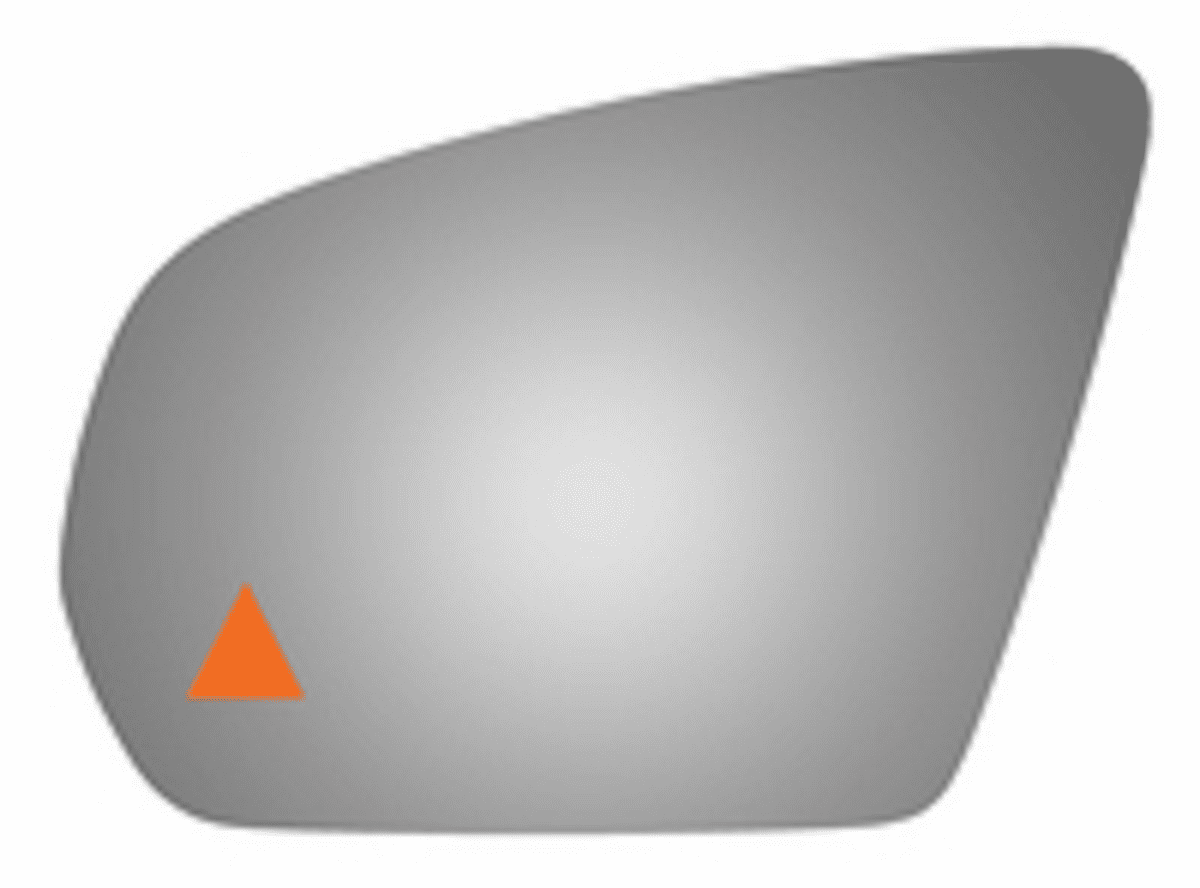 Mercedes Benz C300 2016 Driver Side Mirror Glass Blind Spot