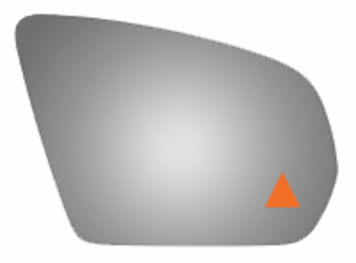 Mercedes Benz C300 2017 Passenger Right Side Mirror Glass Blind Spot 