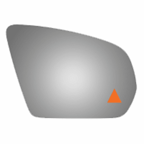 Mercedes Benz C63 2016 Passenger Right Side Mirror Glass Blind Spot Icon.