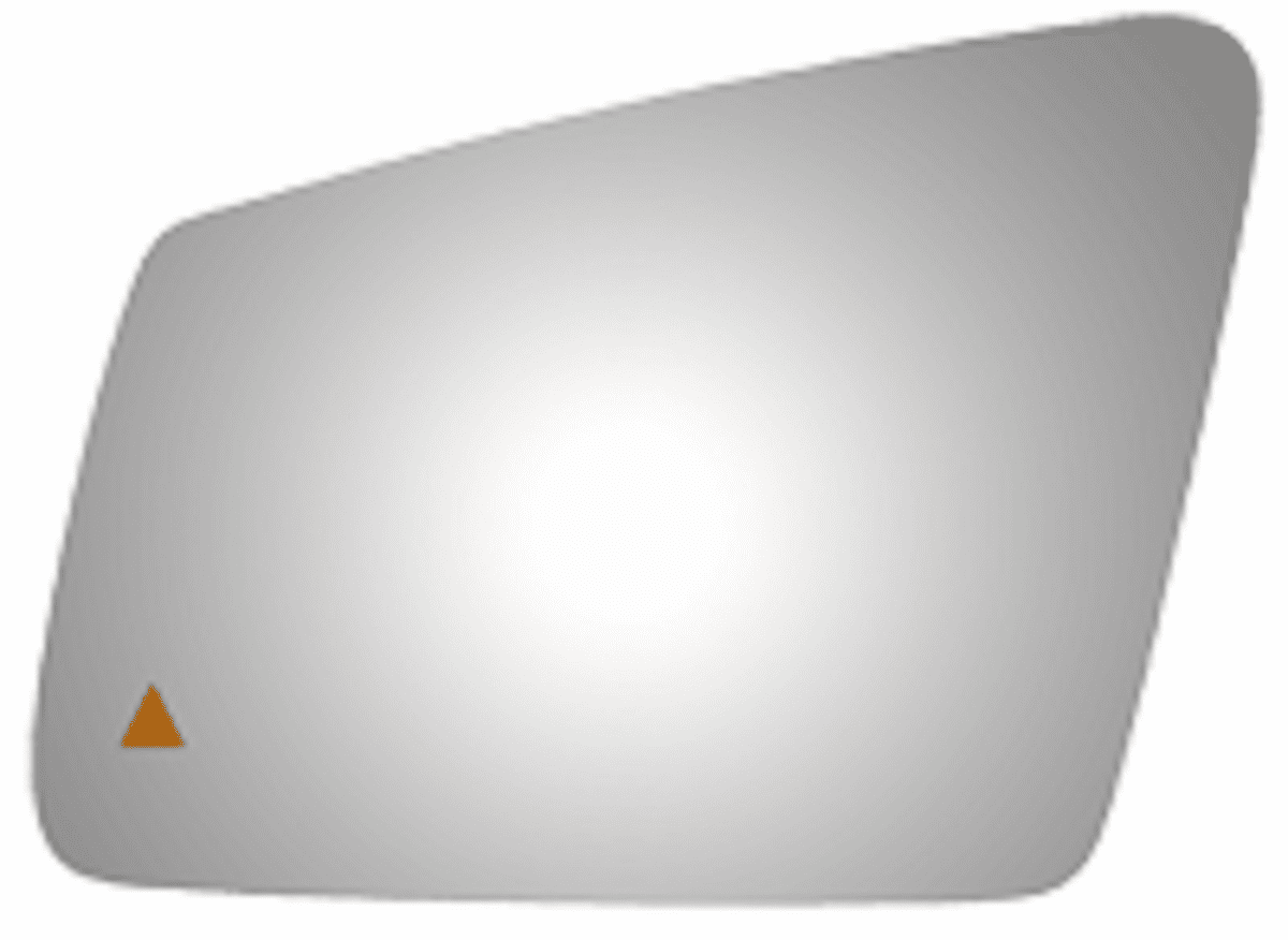Mercedes Benz CLA250 2018 Driver Left Side Mirror Glass Blind Spot Icon