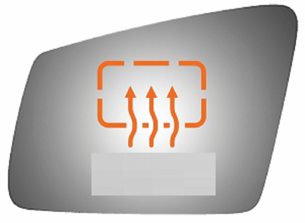 Mercedes Benz E63 AMG 2015 Driver Side Heated Mirror W/Backing Plate