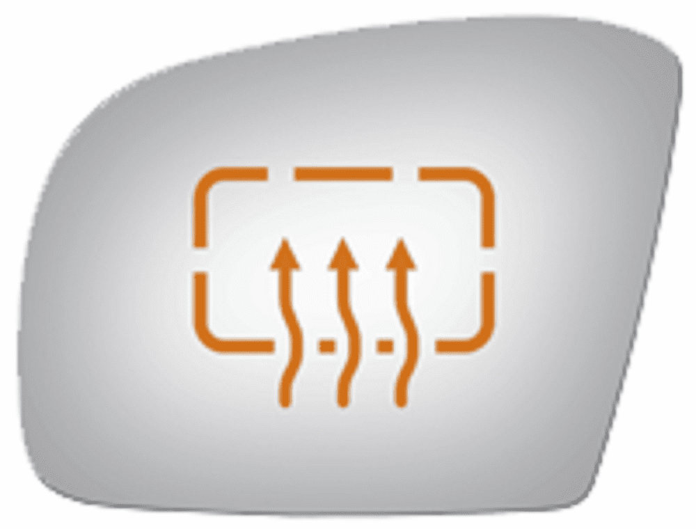 Mercedes Benz GL320 2008 Driver Side Heated Mirror Glass