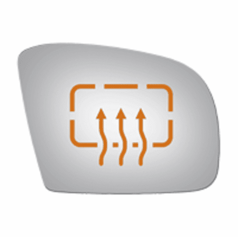 Mercedes Benz GL320 2008 Passenger Side Heated Mirror Glass 