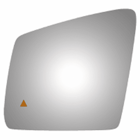 Mercedes Benz GL350 2013 Driver Side Mirror Glass